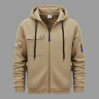 Zayden | Men’s Hooded Zip-Up Jacket
