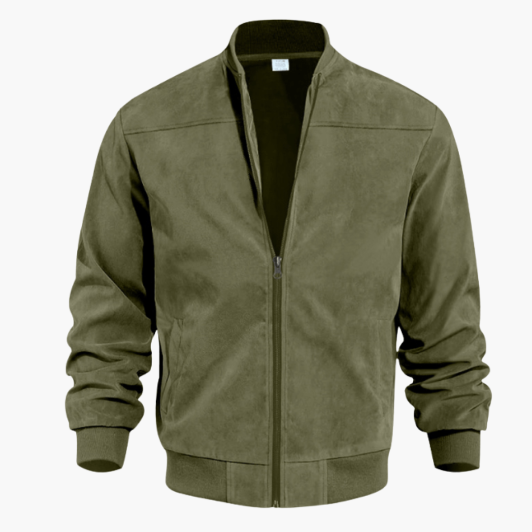 Mitchell | Men’s Zip-Up Bomber Jacket