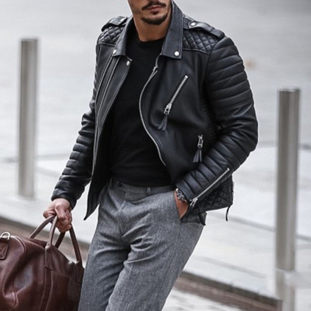 Draven | Men’s Quilted Padded Zip-Up Jacket