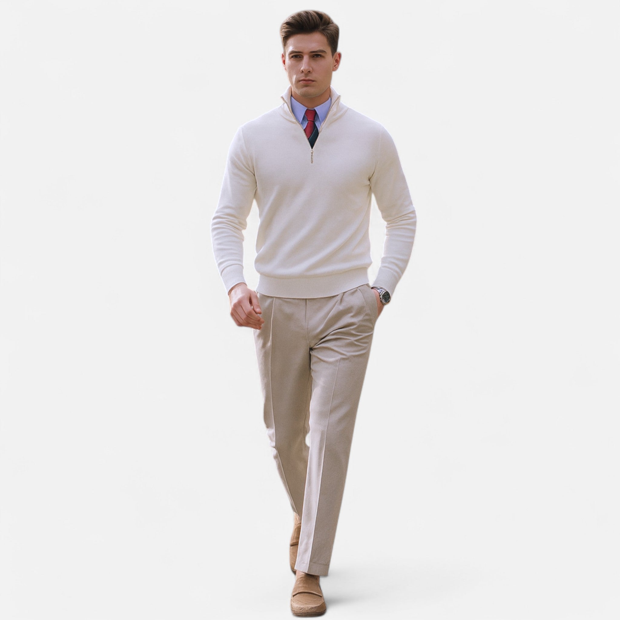 Raleigh | Men’s Knit Half-Zip Sweater