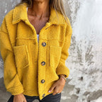 Elowyn | Women’s Button-Front Cropped Jacket