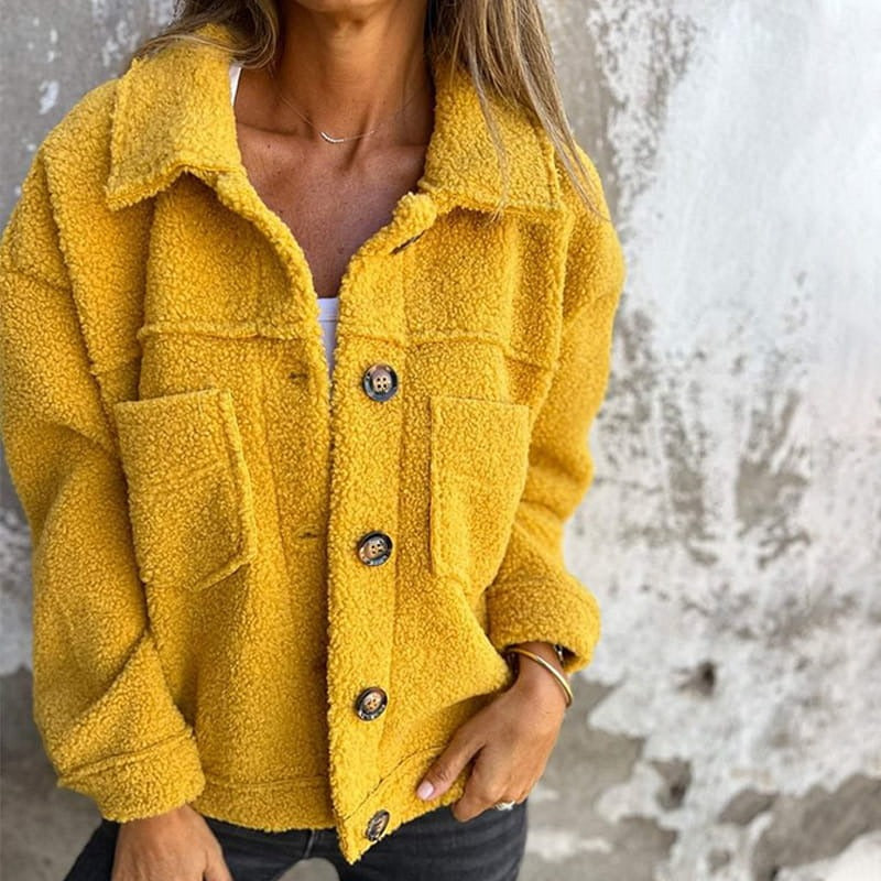 Elowyn | Women’s Button-Front Cropped Jacket