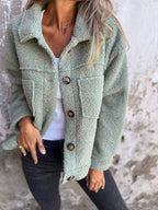 Elowyn | Women’s Button-Front Cropped Jacket