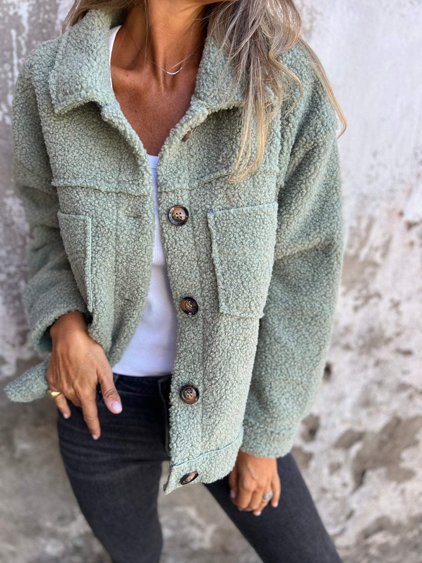 Elowyn | Women’s Button-Front Cropped Jacket