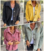 Elowyn | Women’s Button-Front Cropped Jacket