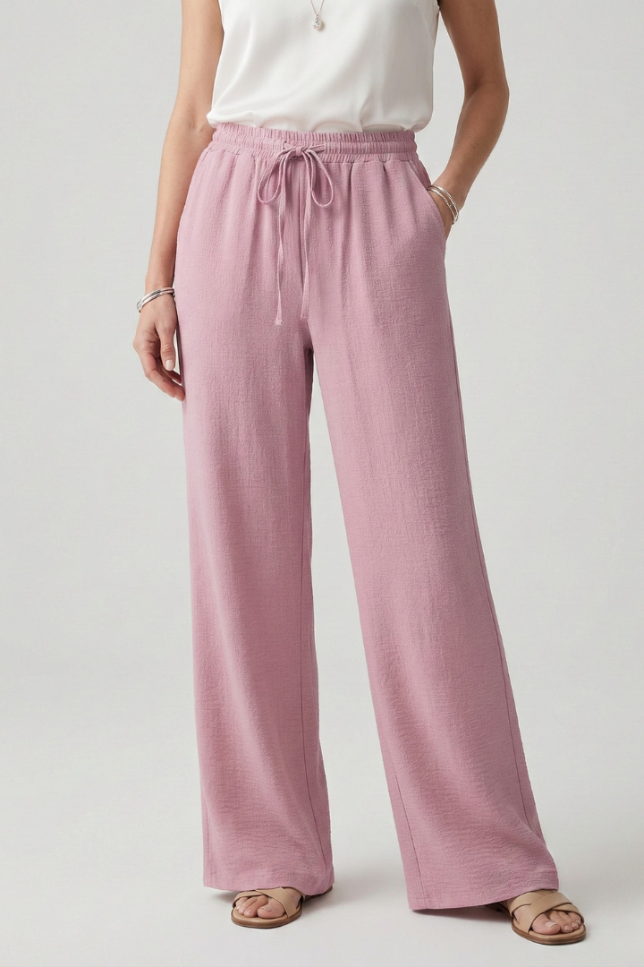 Women’s Drawstring Waist Trousers