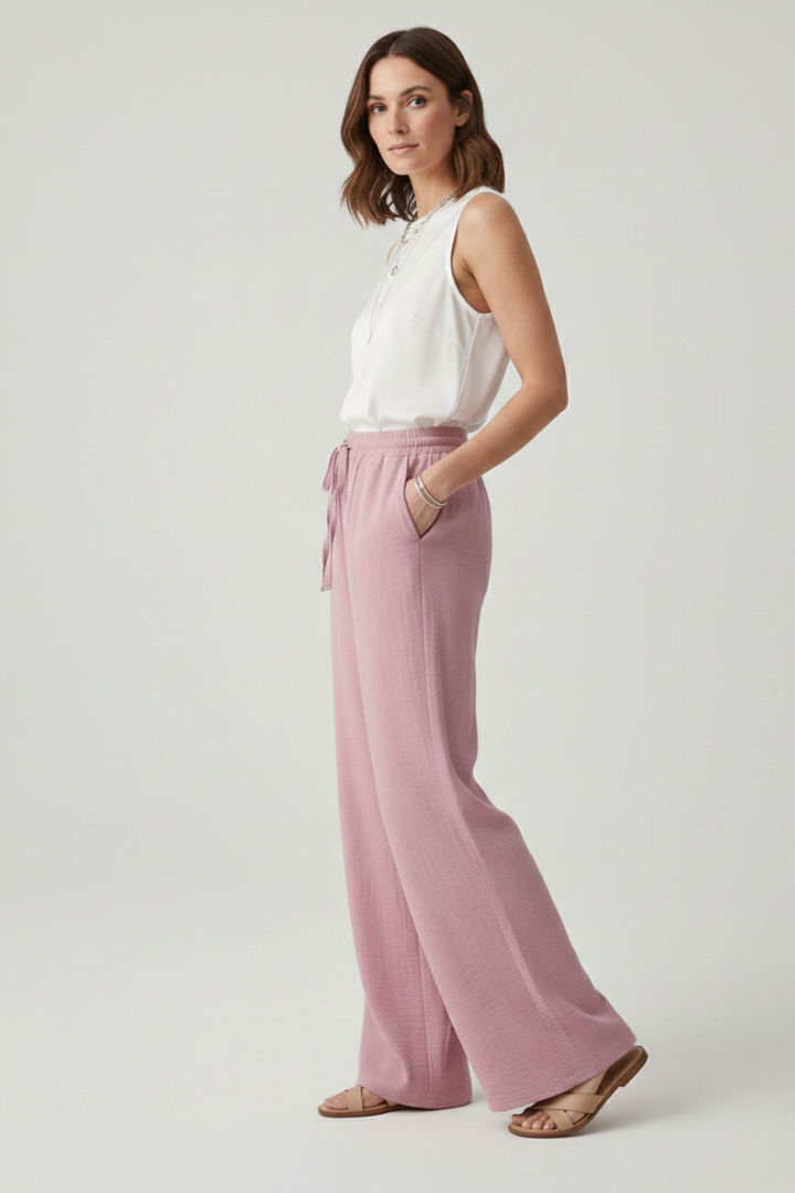 Women’s Drawstring Waist Trousers