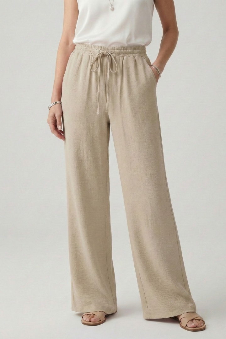 Women’s Drawstring Waist Trousers