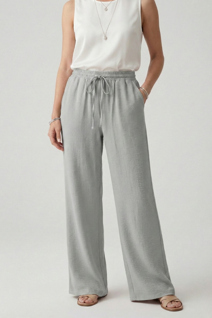 Women’s Drawstring Waist Trousers