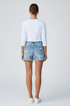 Women’s Distressed Denim Shorts