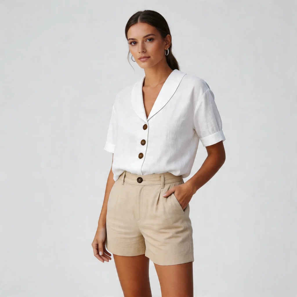 Women’s Button Front Blouse