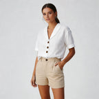 Women’s Button Front Blouse