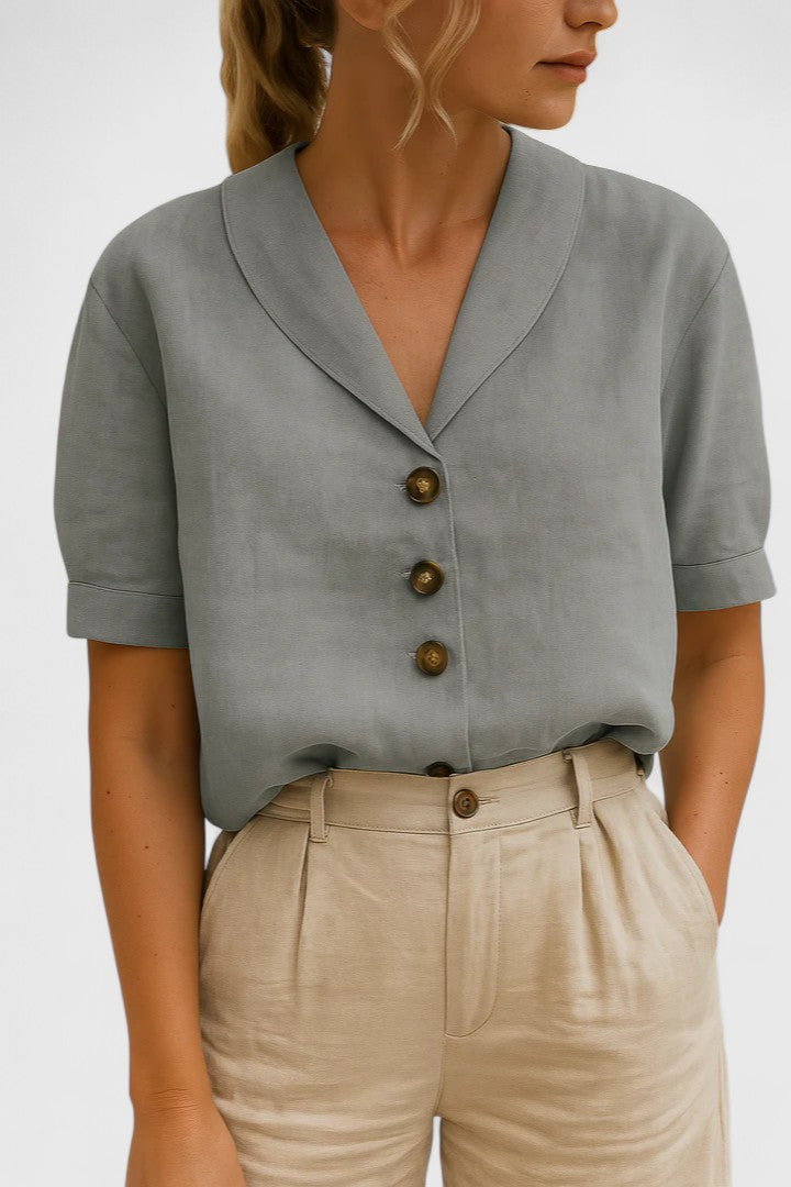 Women’s Button Front Blouse