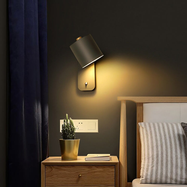 Angle view of the LED lighting fixture highlighting its slim profile