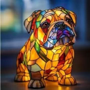 Decorative animal led lamp illuminating a cozy modern bedroom space