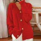 Rosavelle | Women’s Cable Knit Button Front Cardigan