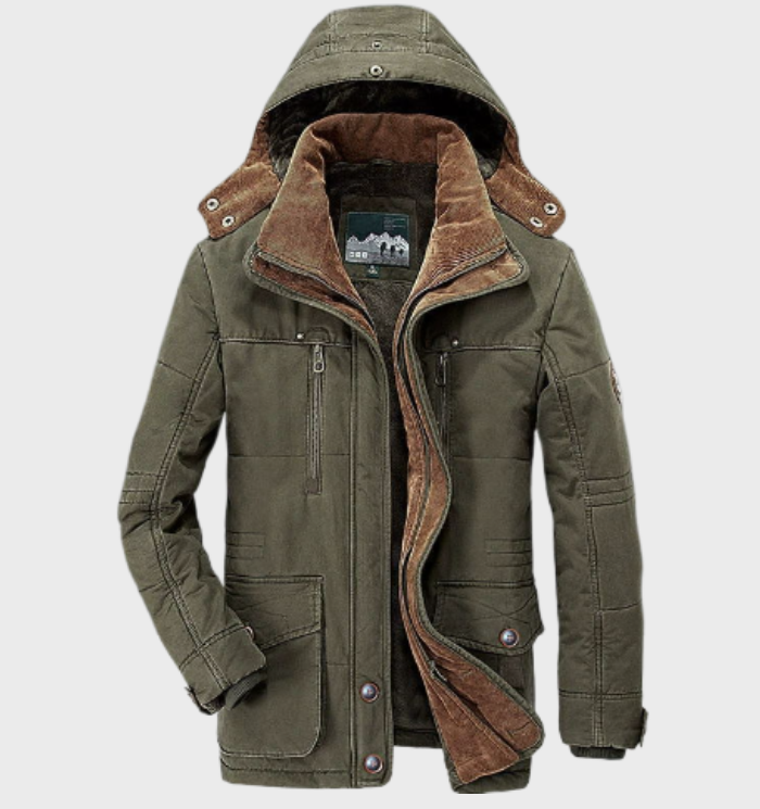 Branson | Men’s Hooded Utility Jacket