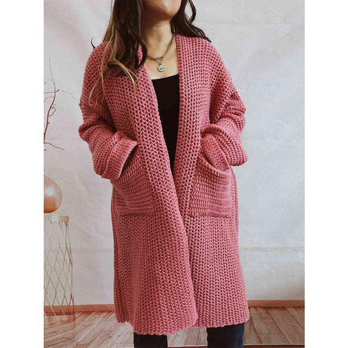 Ansleigh | Women’s Chunky Knit Open Front Cardigan
