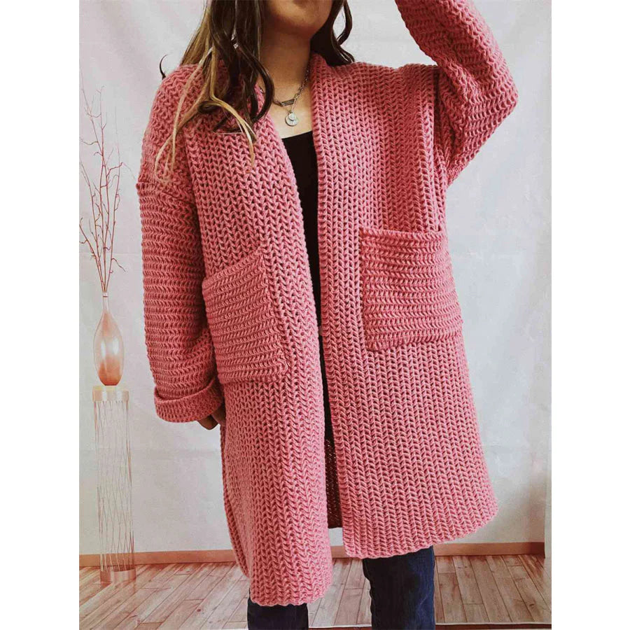 Ansleigh | Women’s Chunky Knit Open Front Cardigan