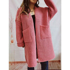 Ansleigh | Women’s Chunky Knit Open Front Cardigan