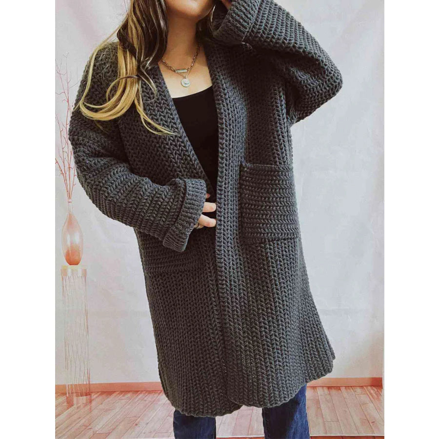 Ansleigh | Women’s Chunky Knit Open Front Cardigan