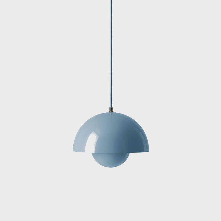 Architectural view of the minimalist dome lamp complementing contemporary interior design