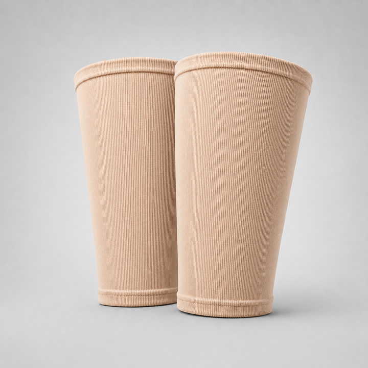 Muscle recovery compression bands for thigh support