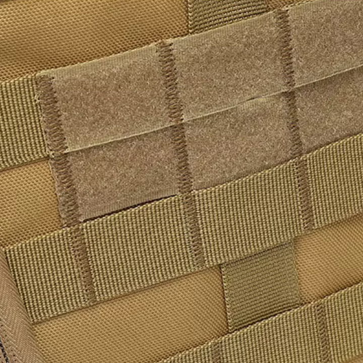 Bottom gear loops for attaching sleeping bag on tactical pack