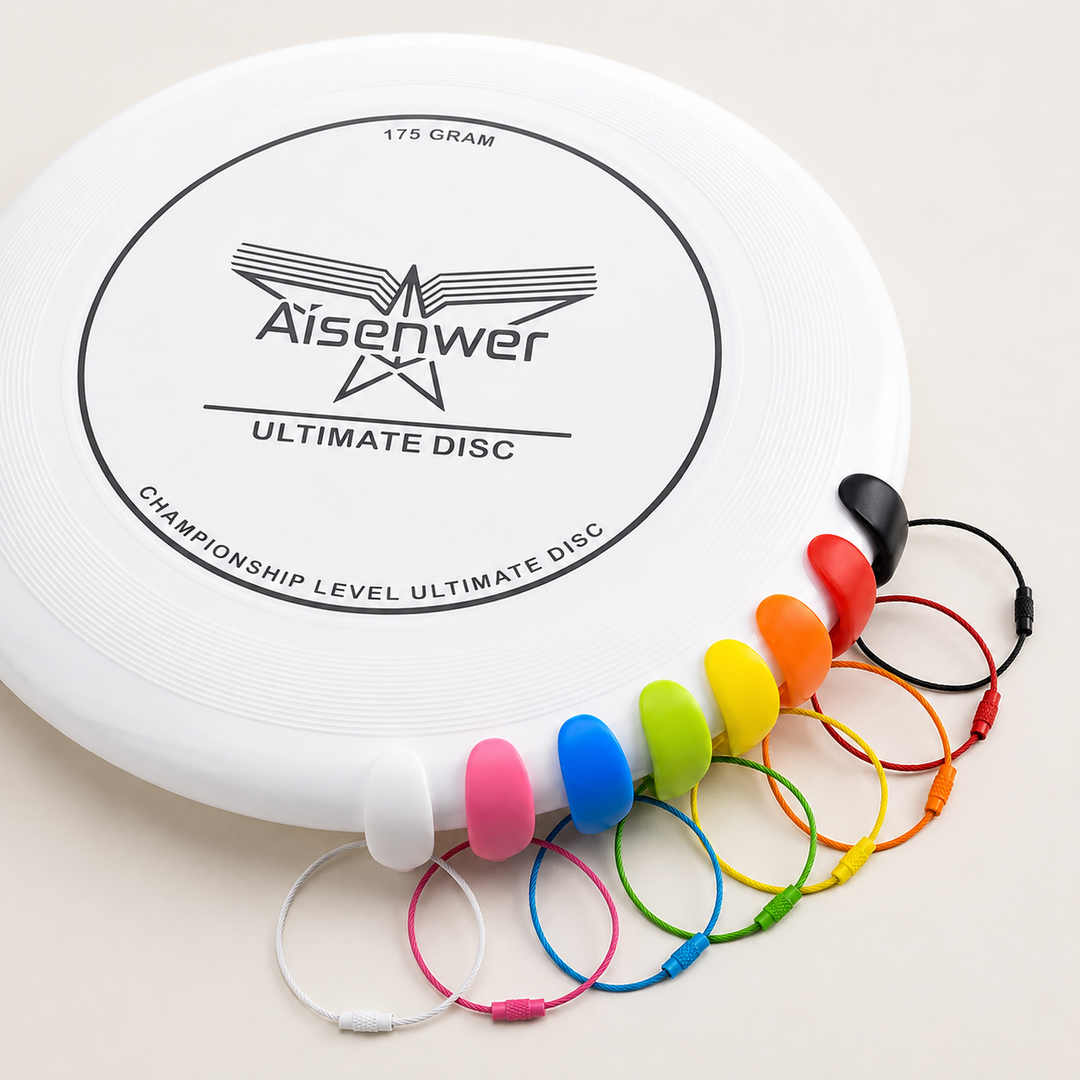Tournament-grade flying disc designed for ultimate frisbee enthusiasts