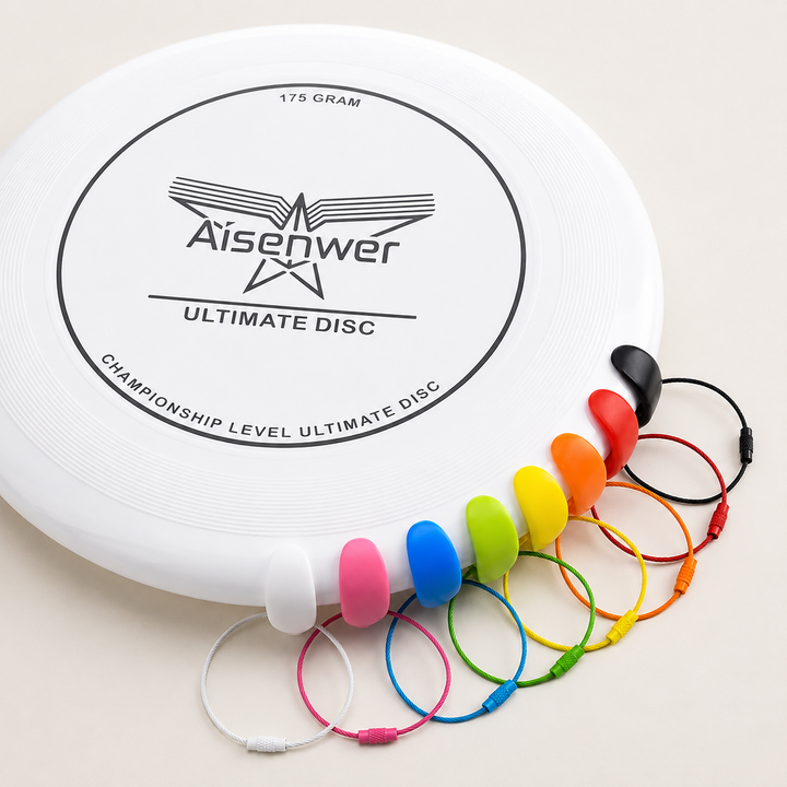 Tournament-grade flying disc designed for ultimate frisbee enthusiasts