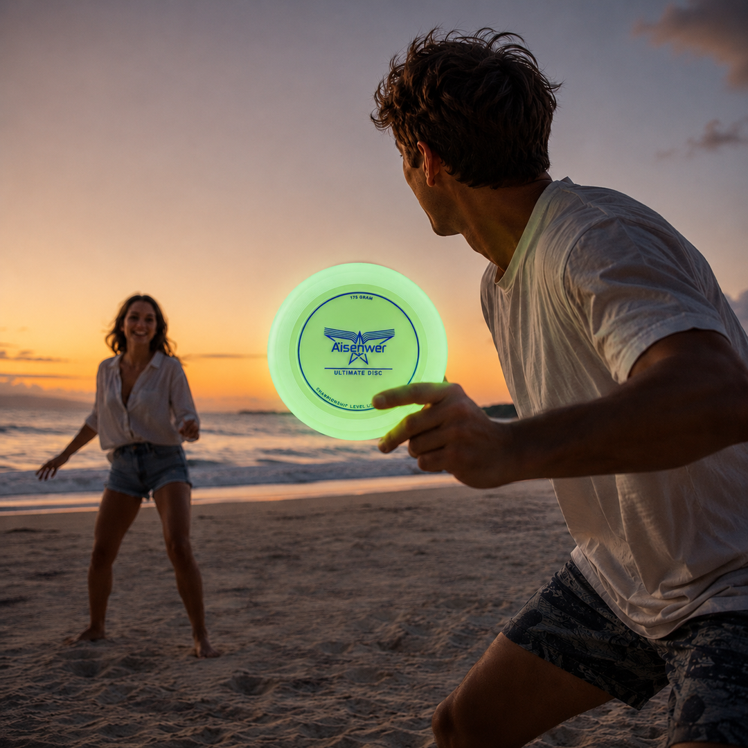 Standard 175g weight ultimate flying disc for recreational sports leagues