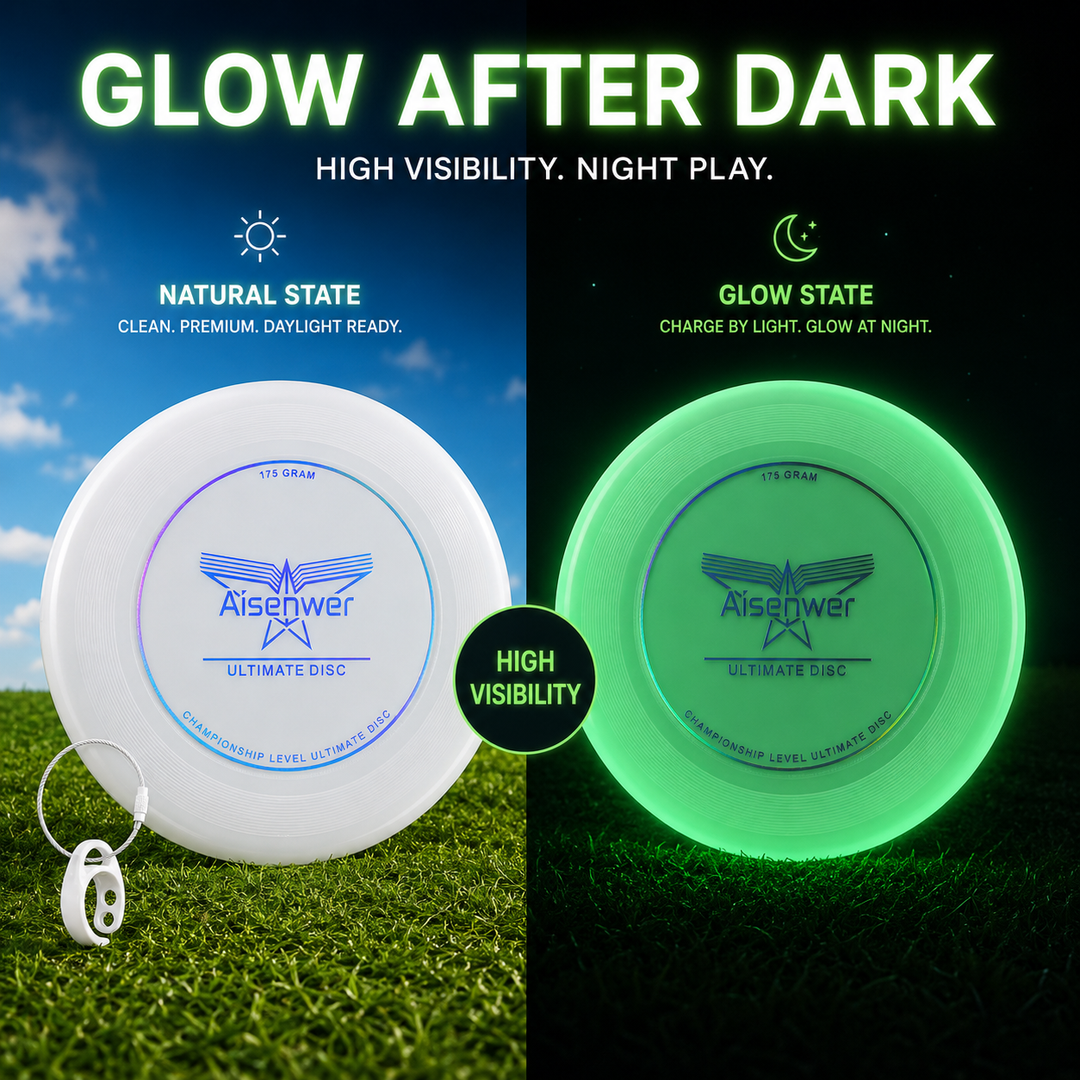 Durable 175g ultimate disc designed for park games and sports activities