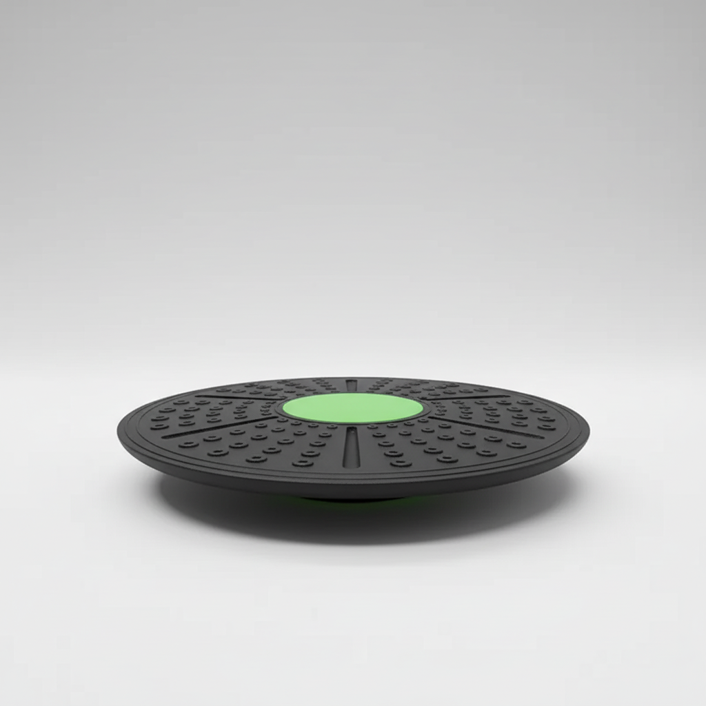 Workout accessory balance board designed for full-body stability training