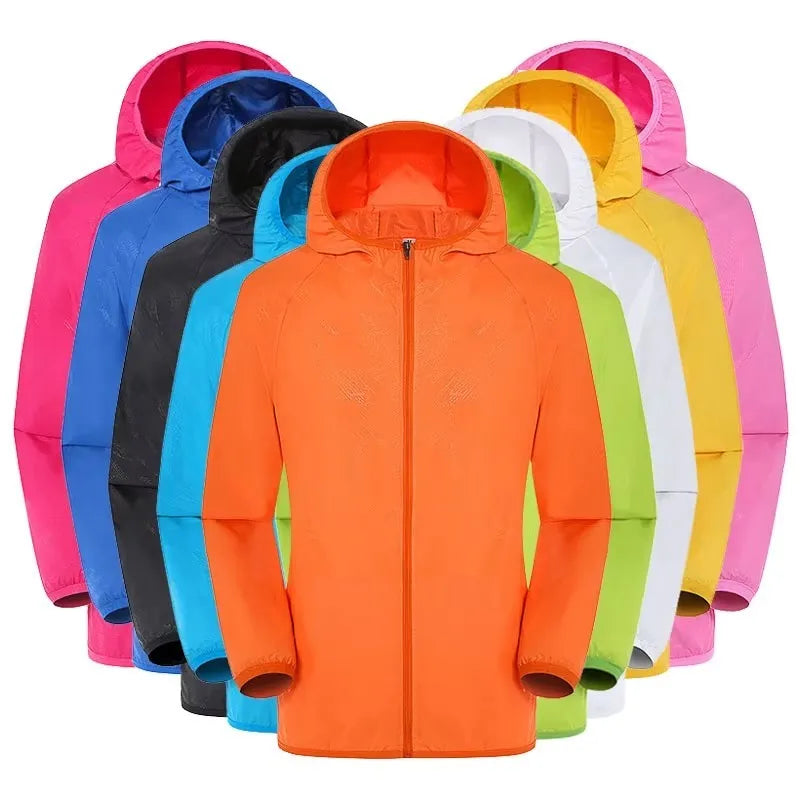Active lifestyle mens lightweight jacket with storm flap