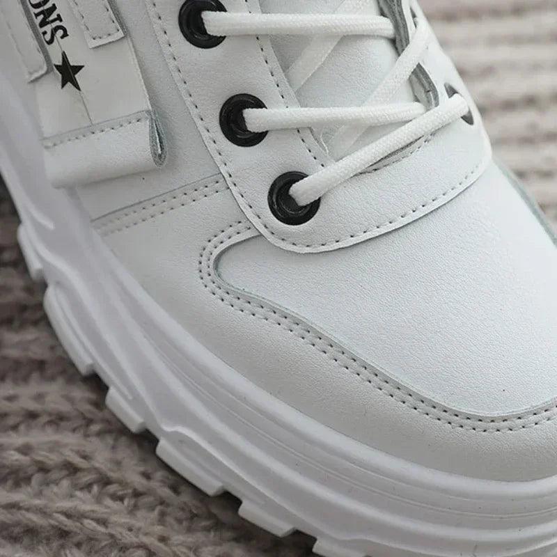 Non-slip snow shoes designed for women with plush interior warmth