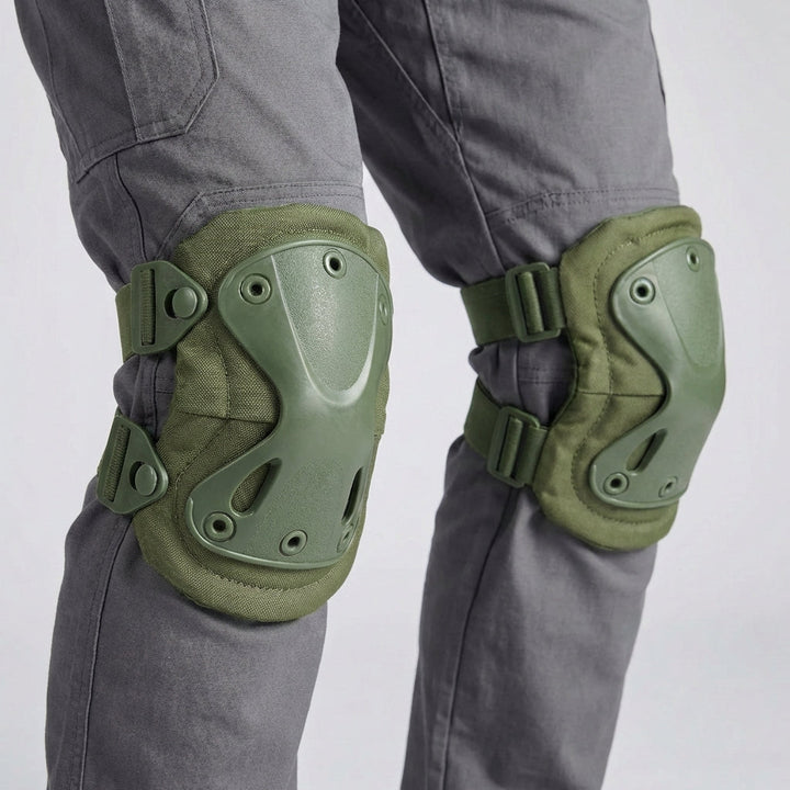 Unisex reinforced protective knee pads for outdoor sports and skating safety