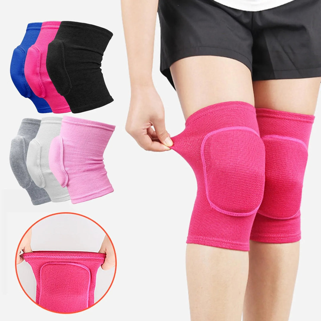 Professional workout accessory compression knee pad for joint stability