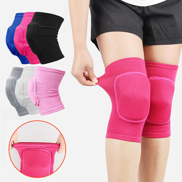 Professional workout accessory compression knee pad for joint stability