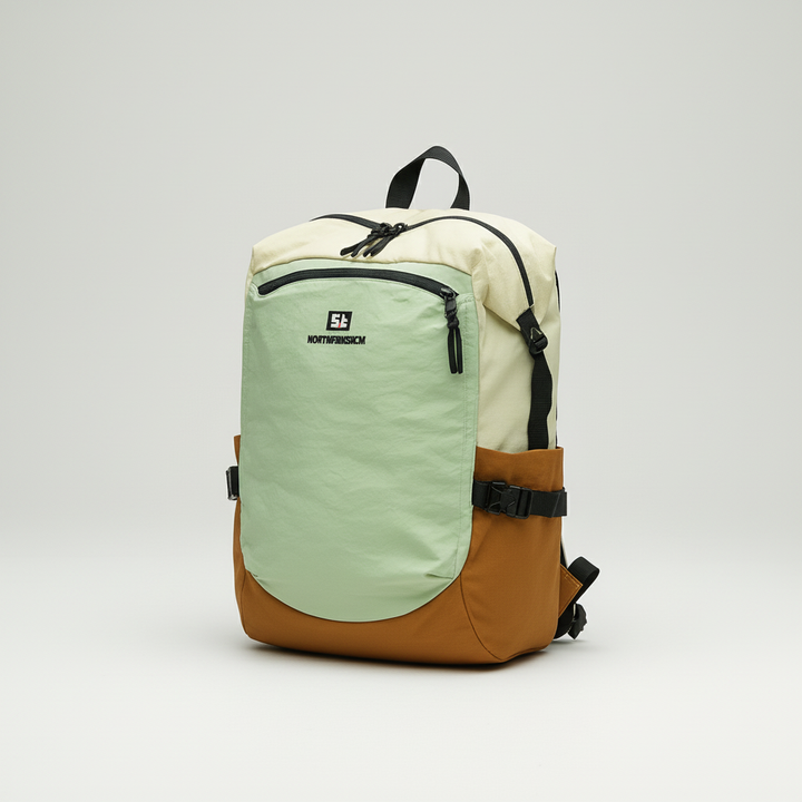 Laptop backpack compartment designed securely to hold a 15-inch portable computer