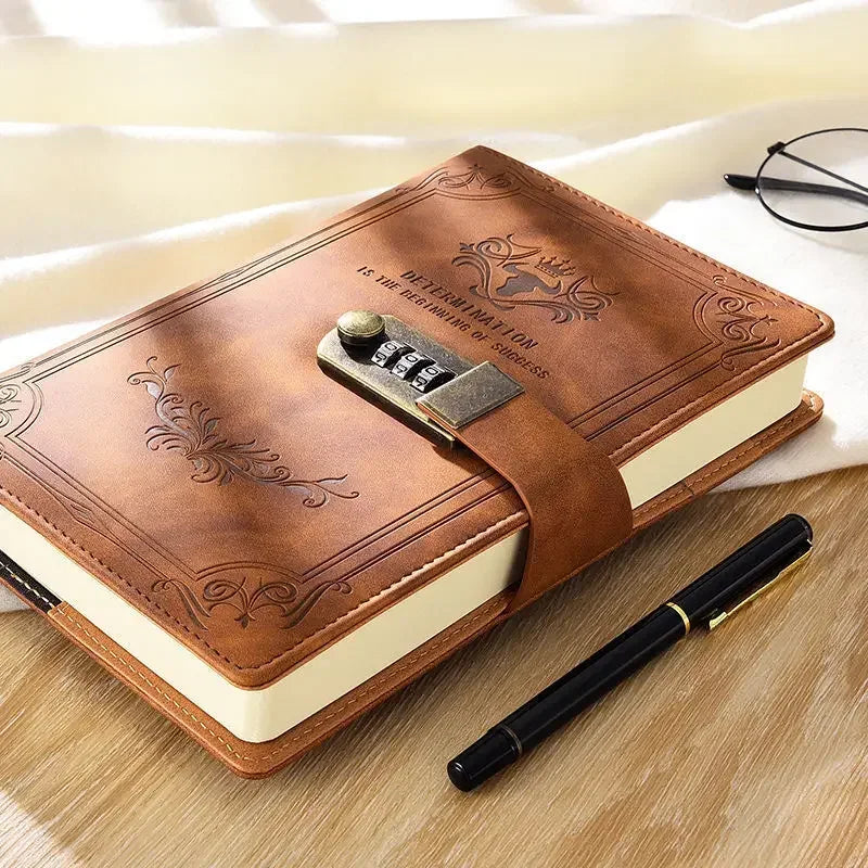 A5 notebook pages showing high-quality cream-colored lined paper