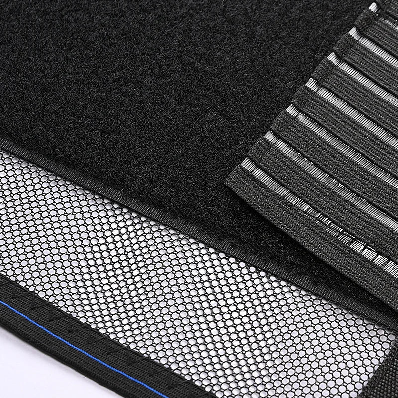 Back support belt worn over clothing, showing slim profile for discreet posture correction