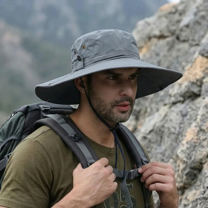 Lightweight fishing hat designed for breathability during summer activities
