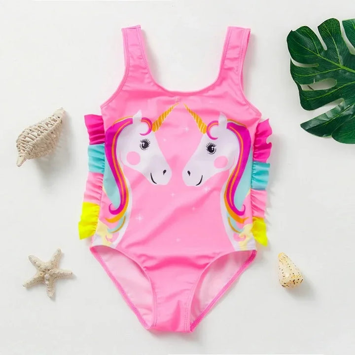 Children swimsuit charming summer style for girls