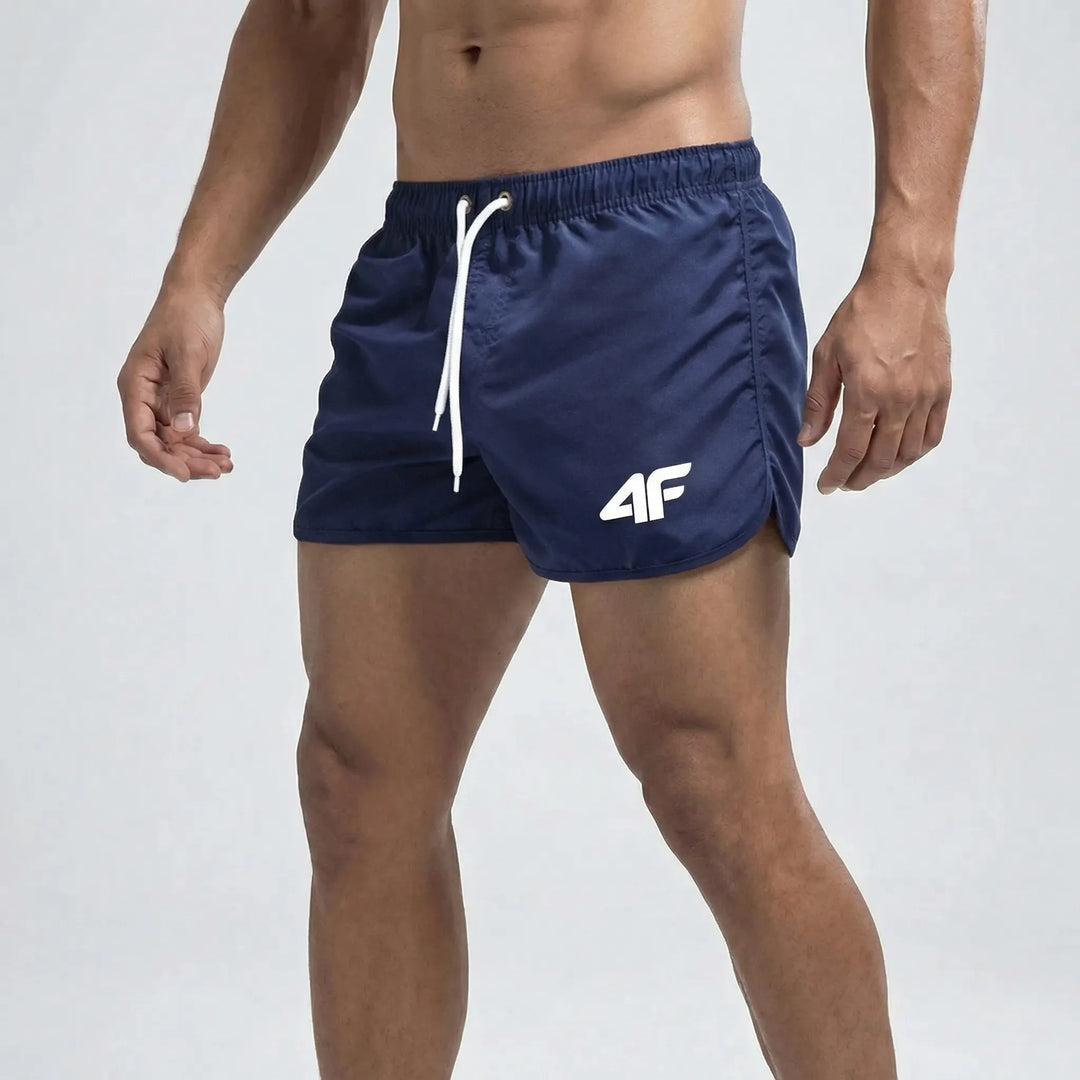 Durable men's quick dry swimwear ideal for surfing and pool lounging