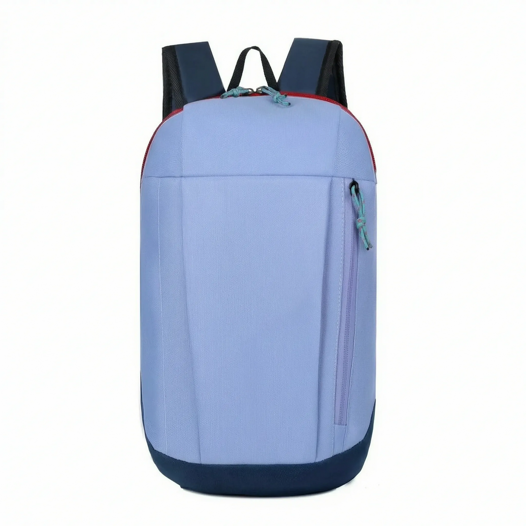 Compact daypack for women showing adjustable shoulder straps