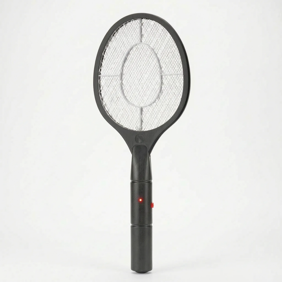Ergonomic handle of electric bug zapper for comfortable grip