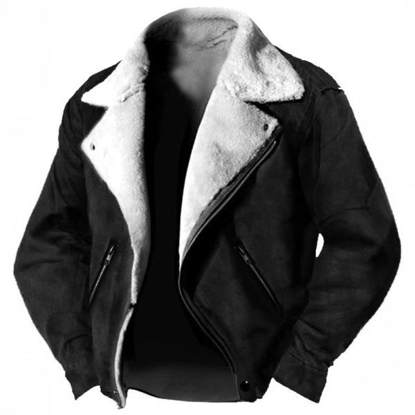 Rafferty | Men’s Fur-Lined Suede Jacket