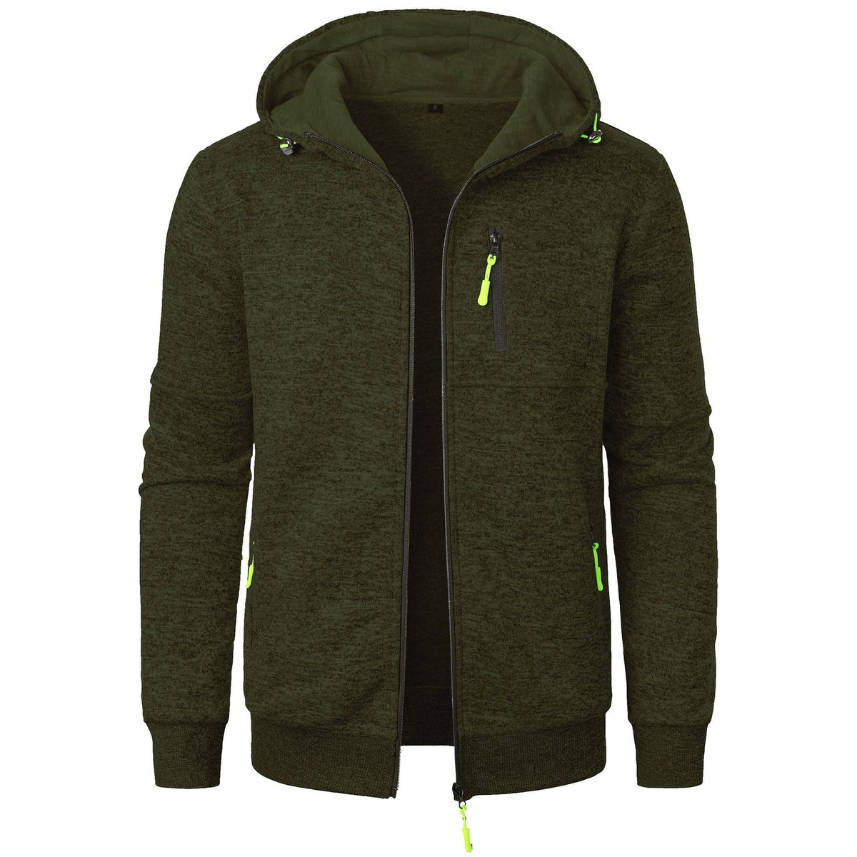 Zander | Men’s Textured Hooded Jacket