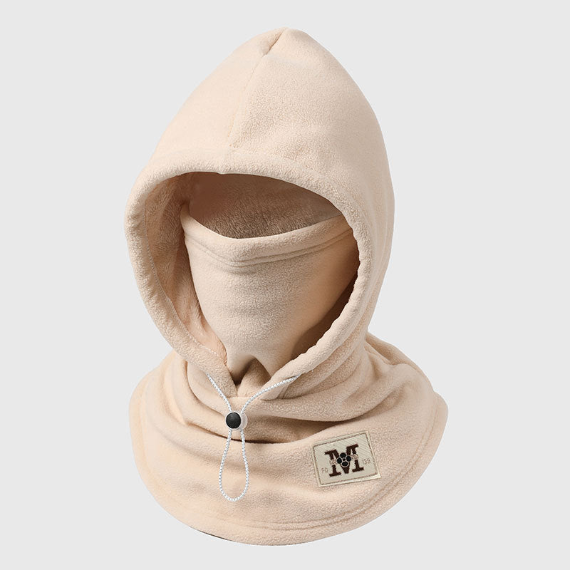 Full outfit styling with the unisex winter cycling cap and jacket