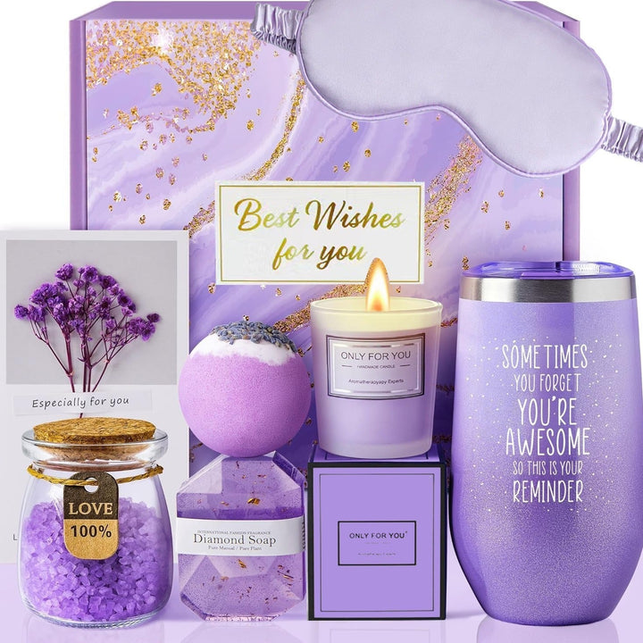 Complete aromatherapy bath gift set for ultimate self care and spa experience